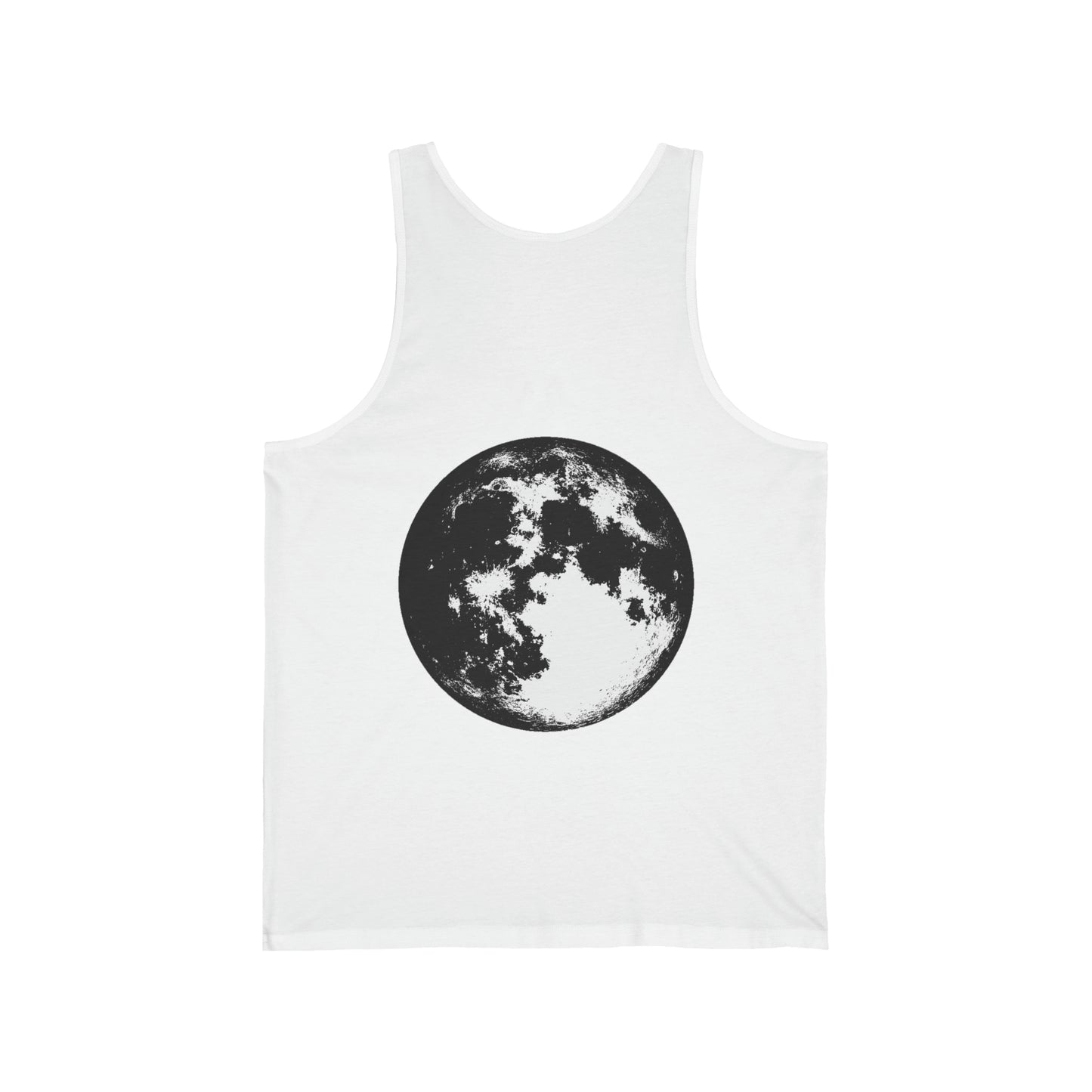 Moon Unisex Jersey Tank