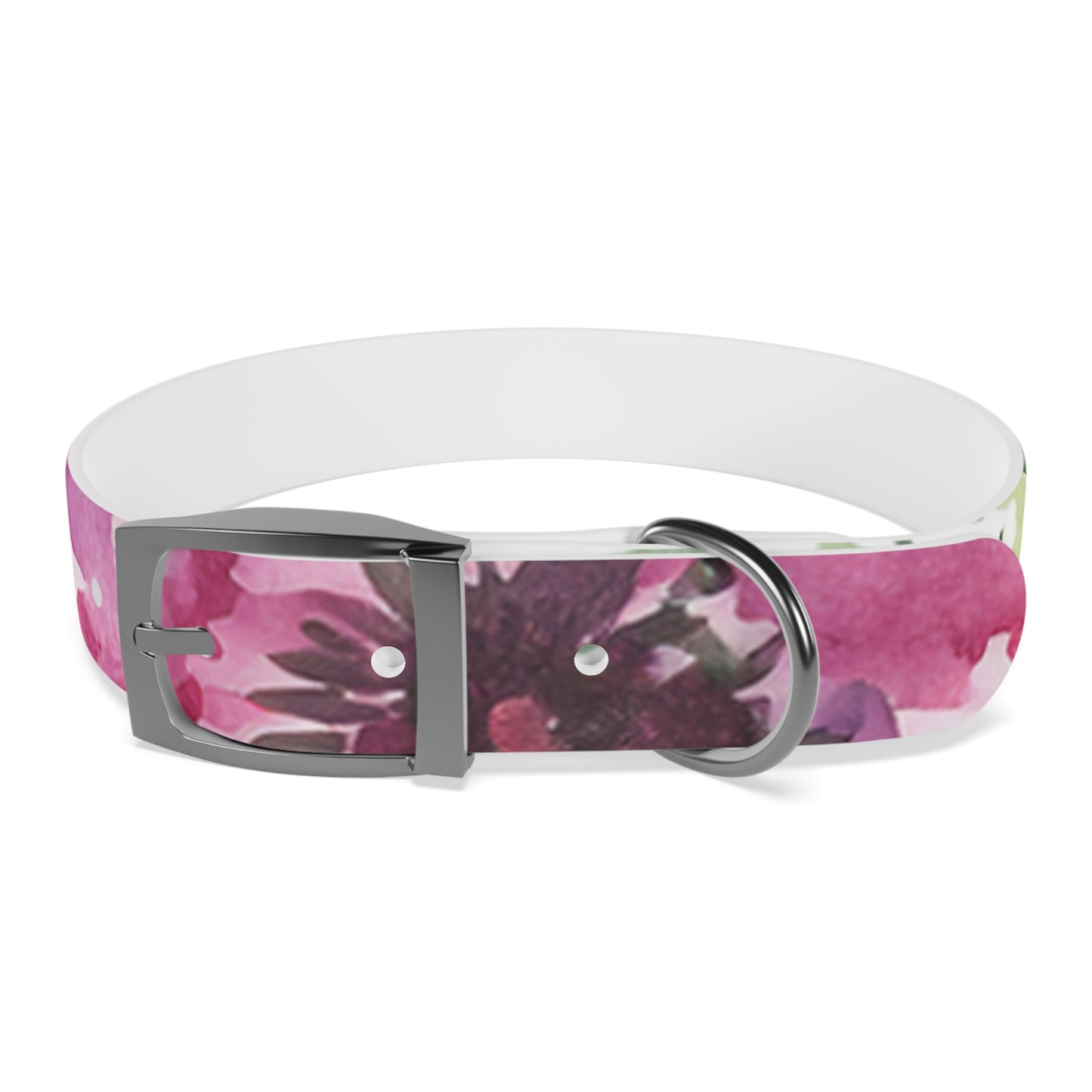 Floral Watercolor Dog Collar