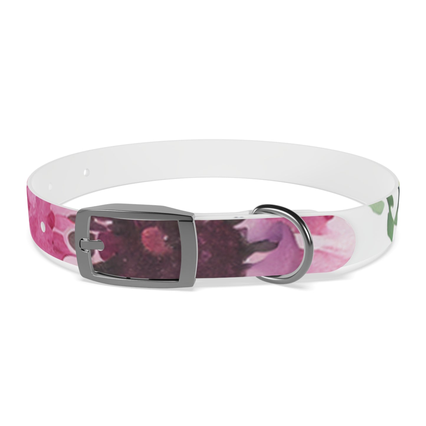 Floral Watercolor Dog Collar