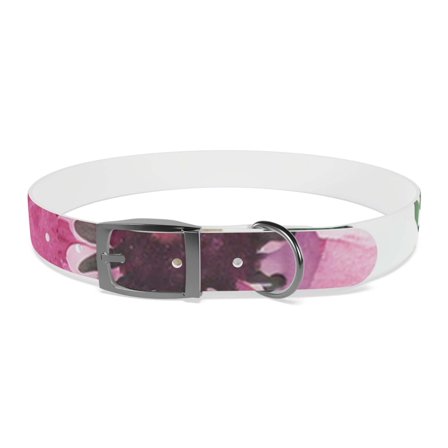 Floral Watercolor Dog Collar