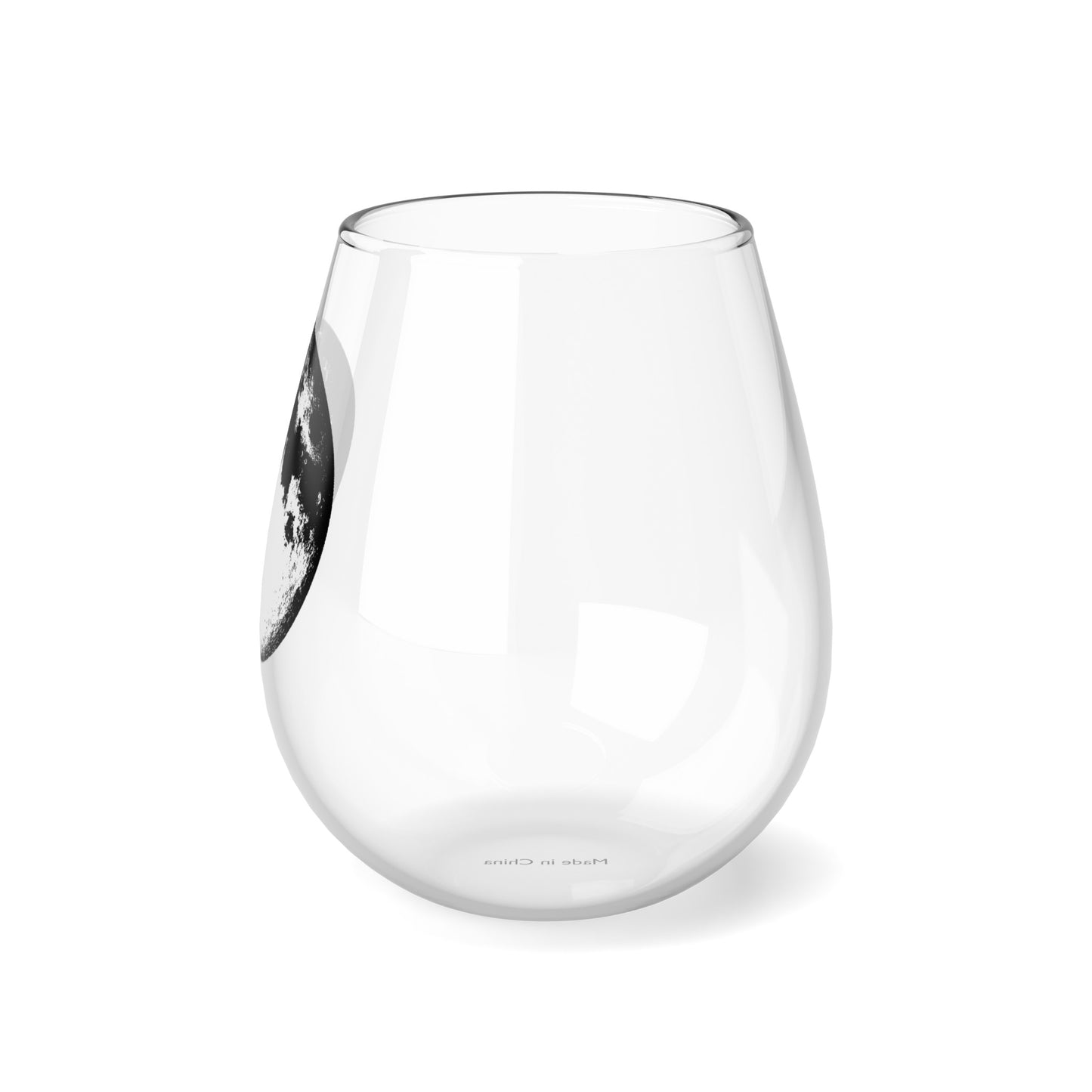 Moon Stemless Wine Glass, 11.75oz