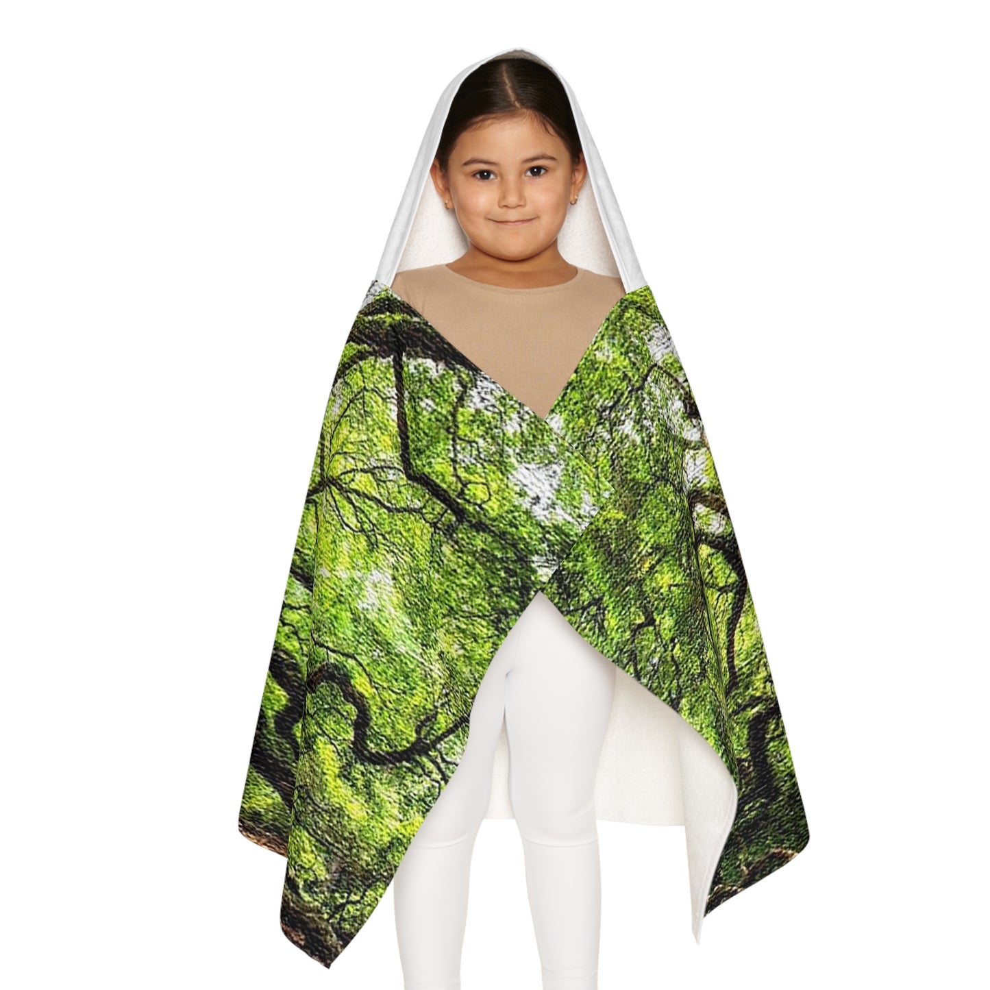 Oak Tree Youth Hooded Towel