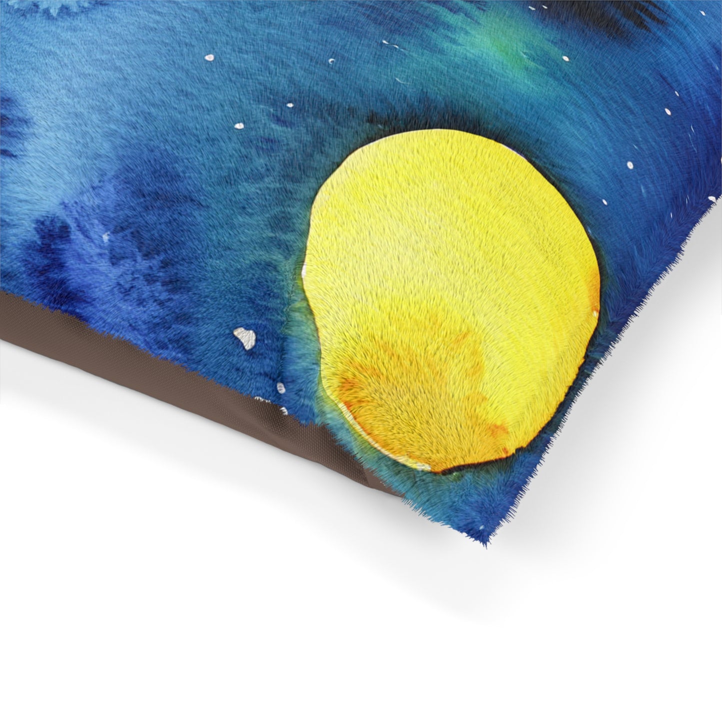 Night watercolor Pet Bed