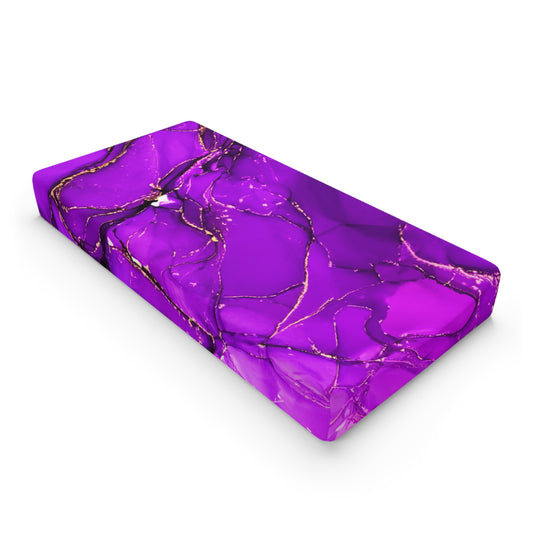 Purple Baby Changing Pad Cover