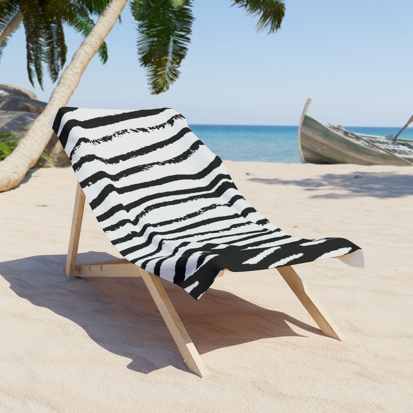 Lines Beach Towel