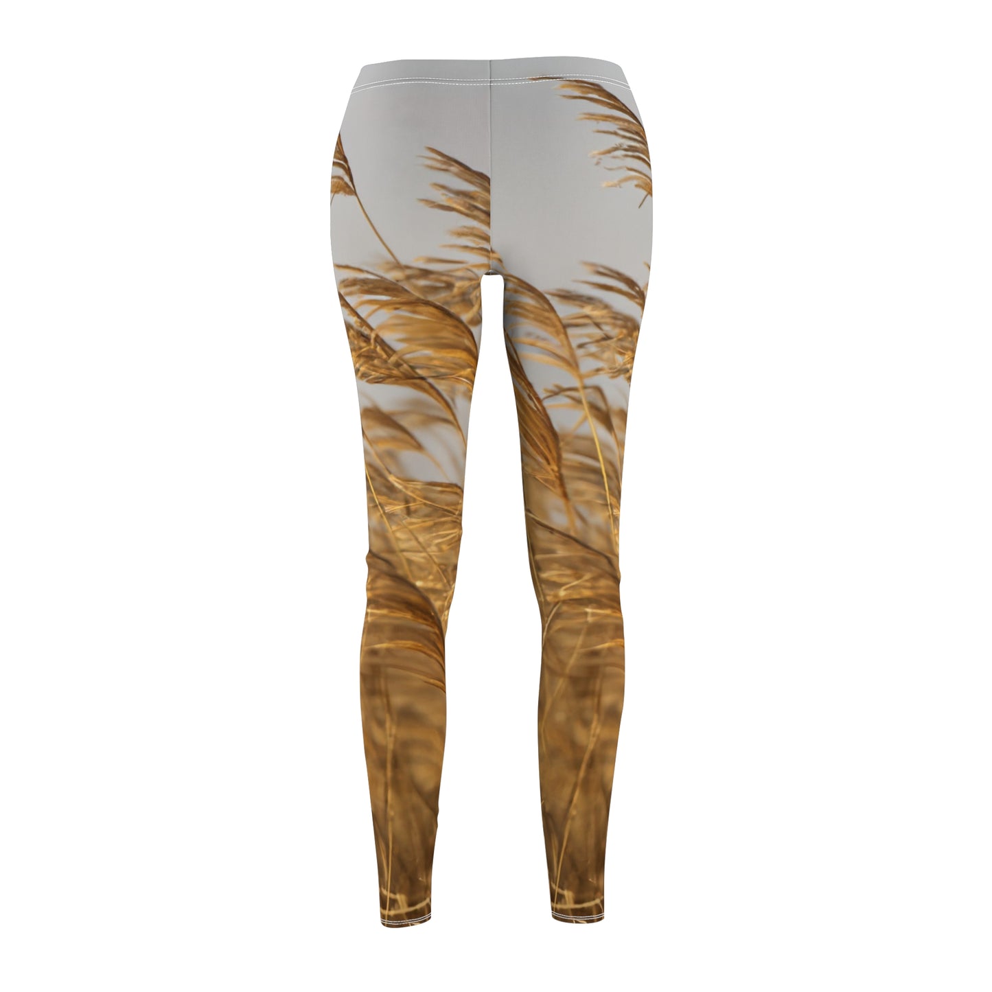 Golden Grass Women's Cut & Sew Casual Leggings (AOP)